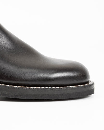 Attractions Engineer Boots - Black Heavyweight Kipskin - Standard & Strange
