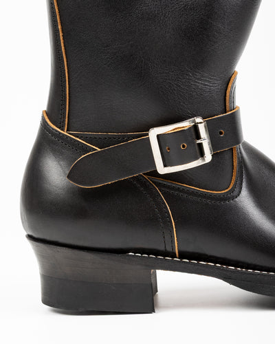 Attractions Engineer Boots - Black Heavyweight Kipskin - Standard & Strange