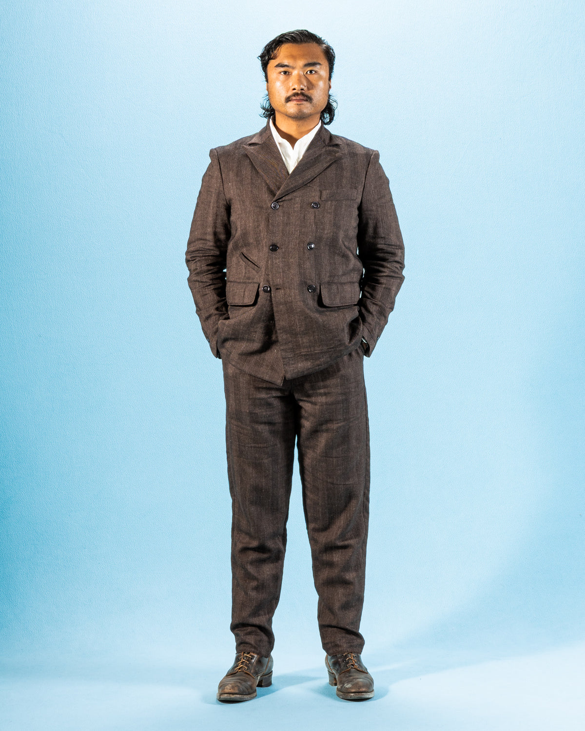 1st PAT-RN Manufact Jacket - Burnt Fusion Herringbone - Standard & Strange