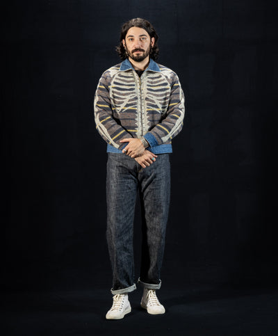 Kapital 11.5oz Denim BONE Lining Reversible ZIP-UP Work JKT - PRO - Standard & Strange