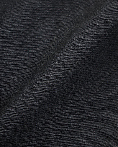 Black Sign 15oz Black Denim Pleats Jacket - Standard & Strange