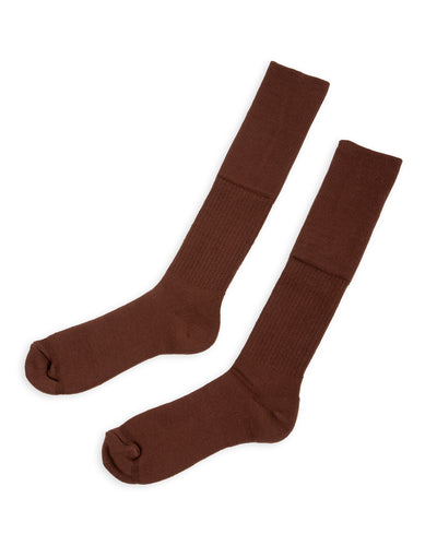Black Sign BS Fit Boot Socks - Old Brown - Standard & Strange