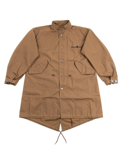 Black Sign British Oiled Cotton Rebel Coat - Oiled Khaki - Standard & Strange