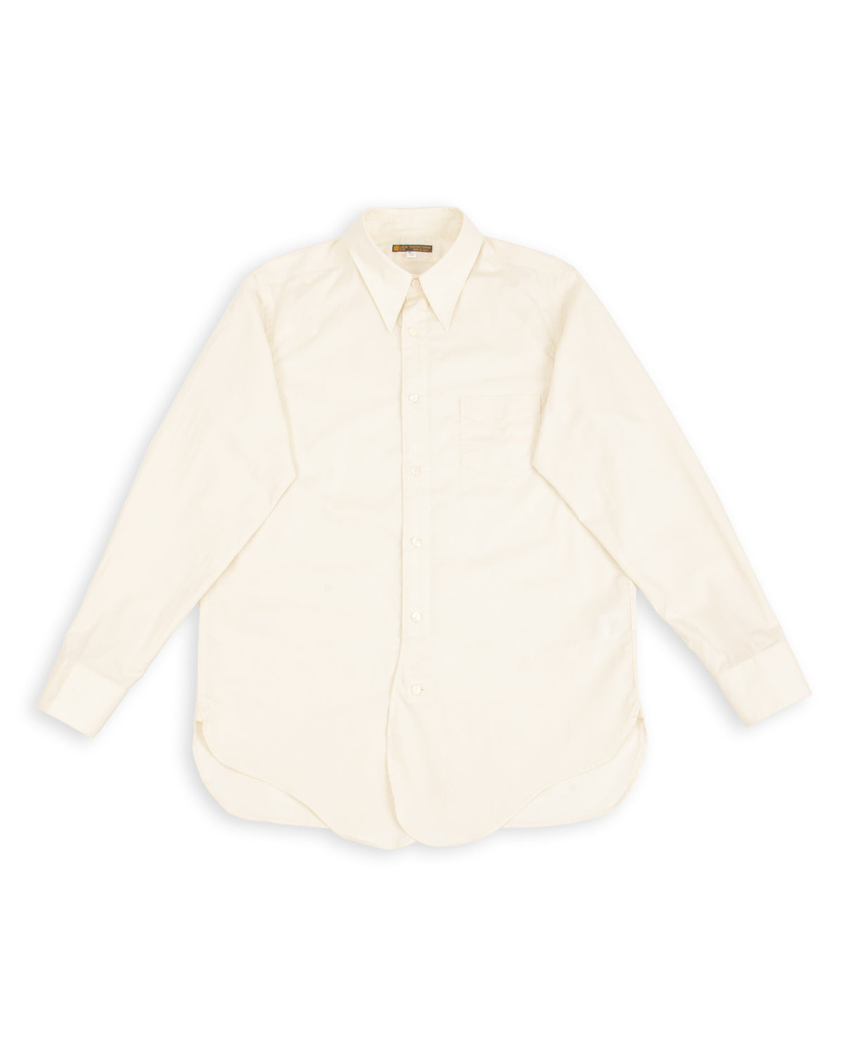 Black Sign Broadway Dress Shirt - Light Ivory - Standard & Strange