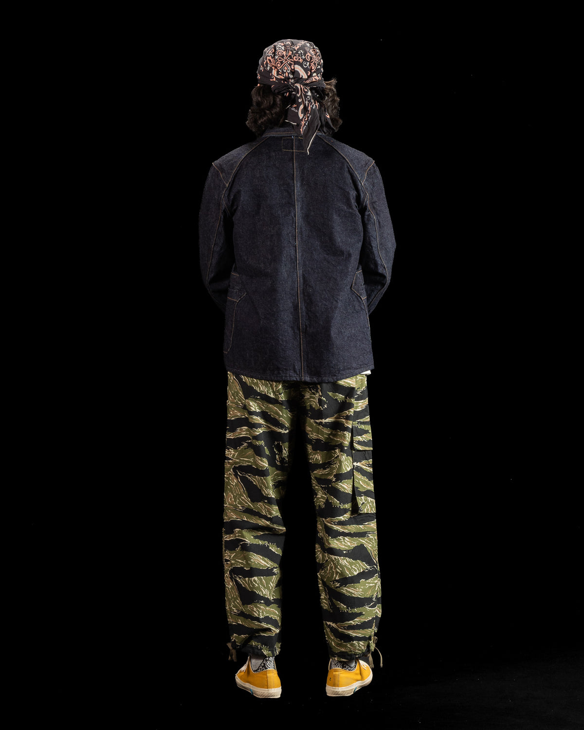 Black Sign Denim Delta Jacket - Dark Indigo - Standard & Strange