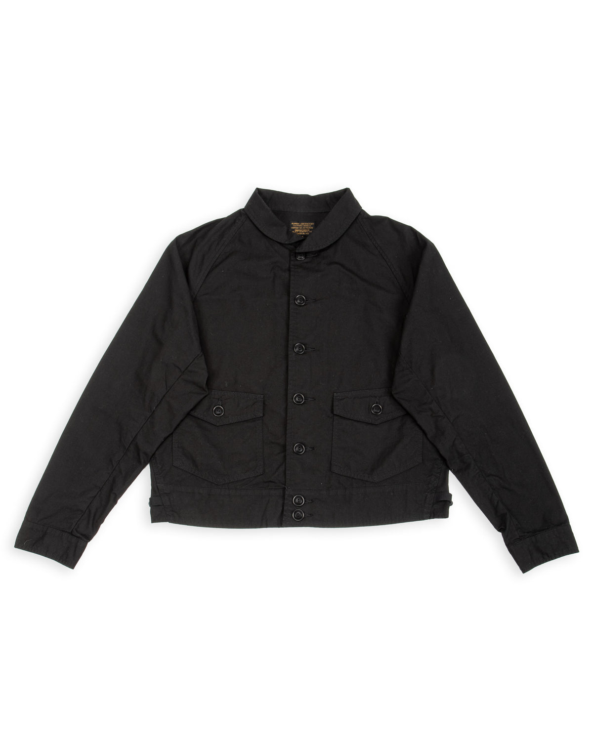 Black Sign Military Ripstop Civilian Cossack Jacket - Surprise Black - Standard & Strange
