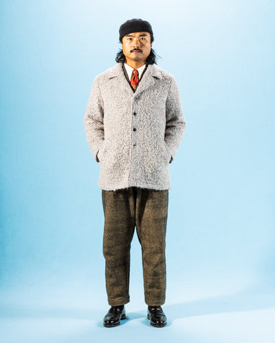 Black Sign Old Man Jacket - Gentle White - Standard & Strange