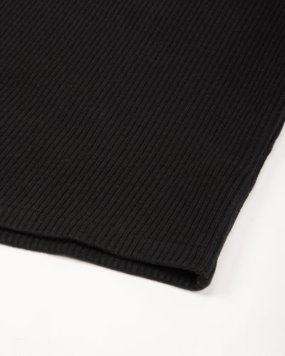 Black Sign Railroad Knit No Sleeve Amish Underwear - Midnight Black - Standard & Strange