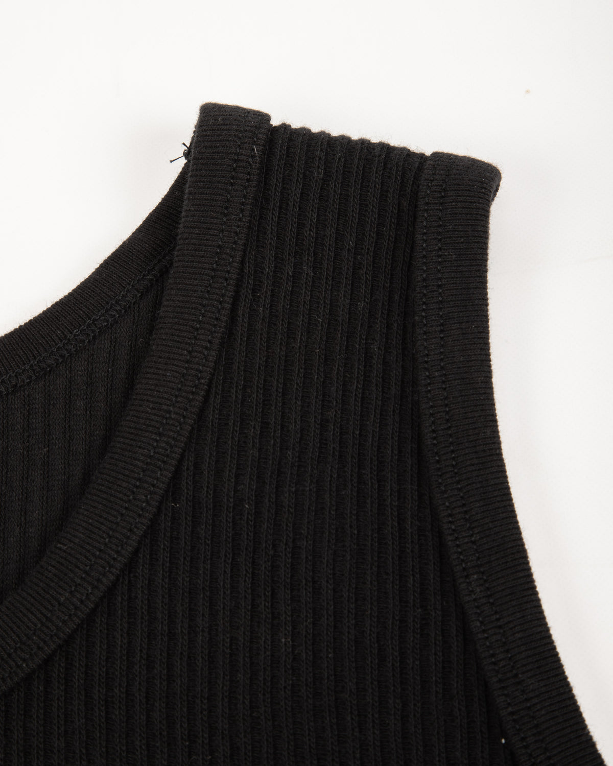 Black Sign Railroad Knit No Sleeve Amish Underwear - Midnight Black - Standard & Strange
