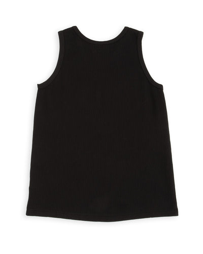 Black Sign Railroad Knit No Sleeve Amish Underwear - Midnight Black - Standard & Strange