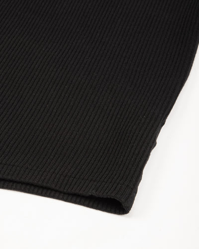 Black Sign Railroad Knit S/S Amish Underwear - Midnight Black - Standard & Strange
