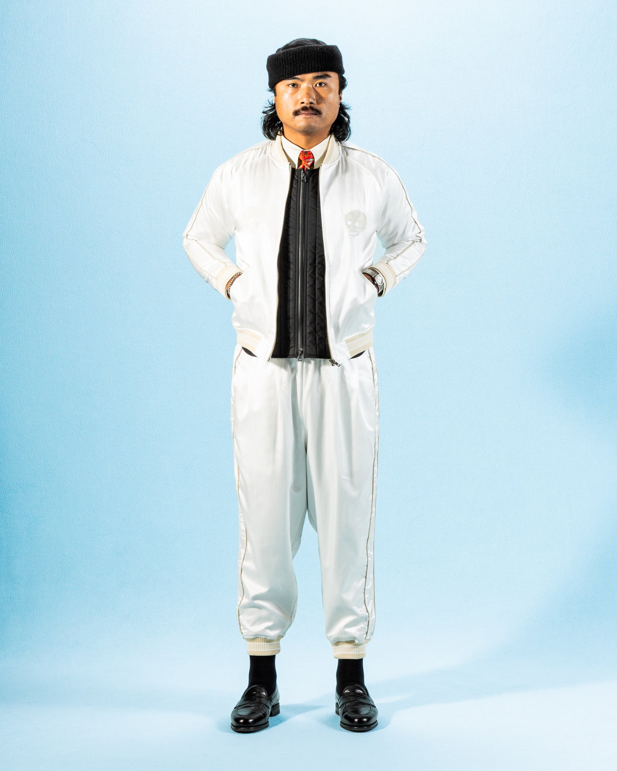 Black Sign Rebel Pants - Flashy White - Standard & Strange