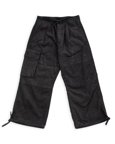Black Sign Ripple Cord Filed Trousers - Deep Sea Navy - Standard & Strange
