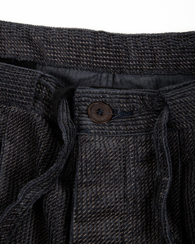 Black Sign Ripple Cord Filed Trousers - Deep Sea Navy - Standard & Strange