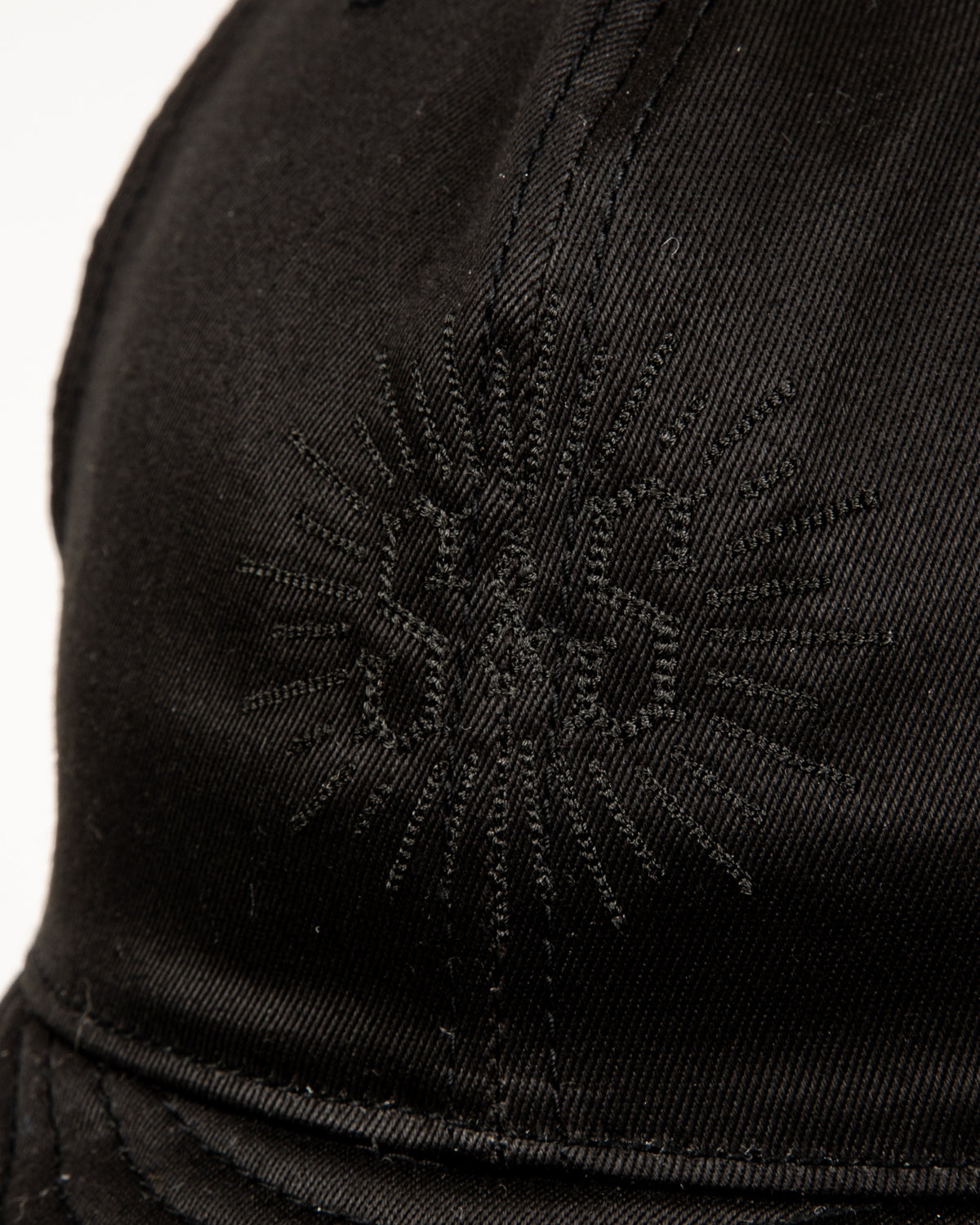 Black Sign Standard & Strange Trucker Cap - Black Chino - Standard & Strange