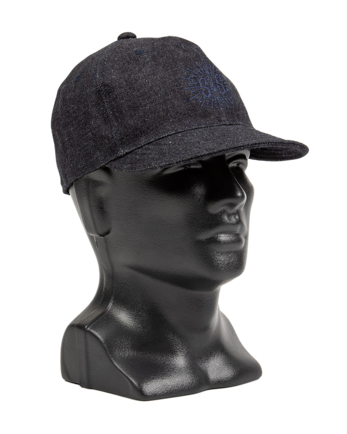 Black Sign Standard & Strange Trucker Cap - Indigo Denim x Navy - Standard & Strange