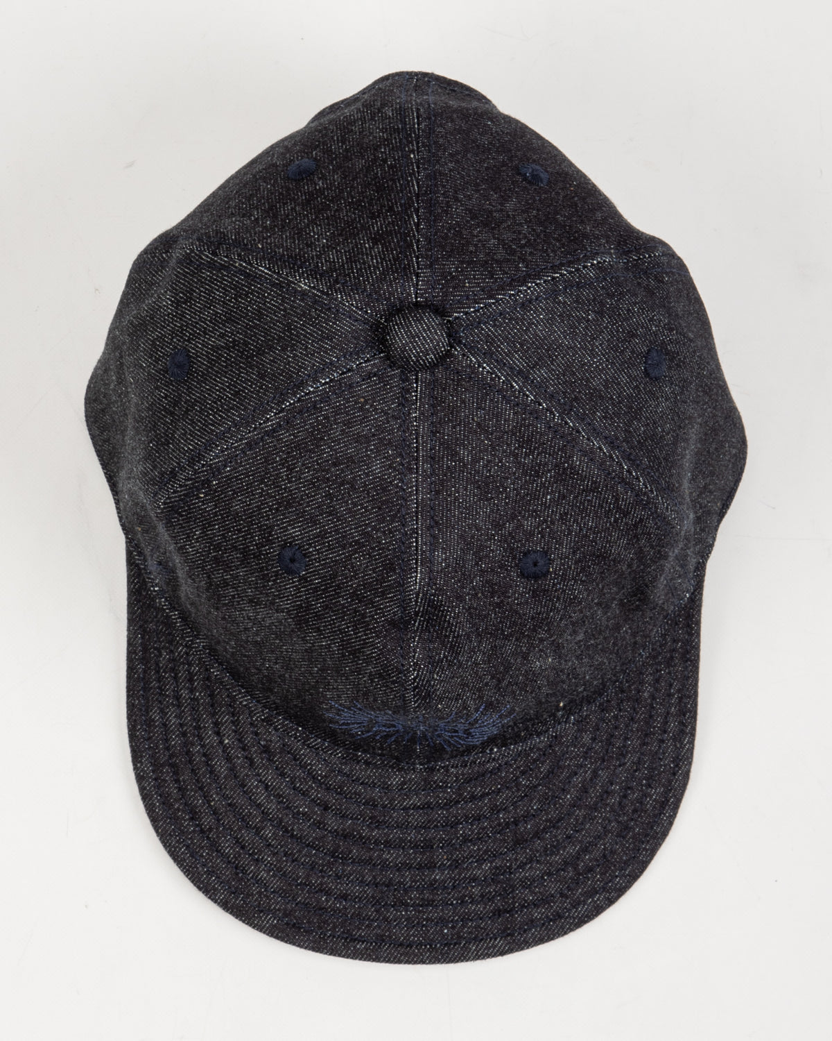 Black Sign Standard & Strange Trucker Cap - Indigo Denim x Navy - Standard & Strange