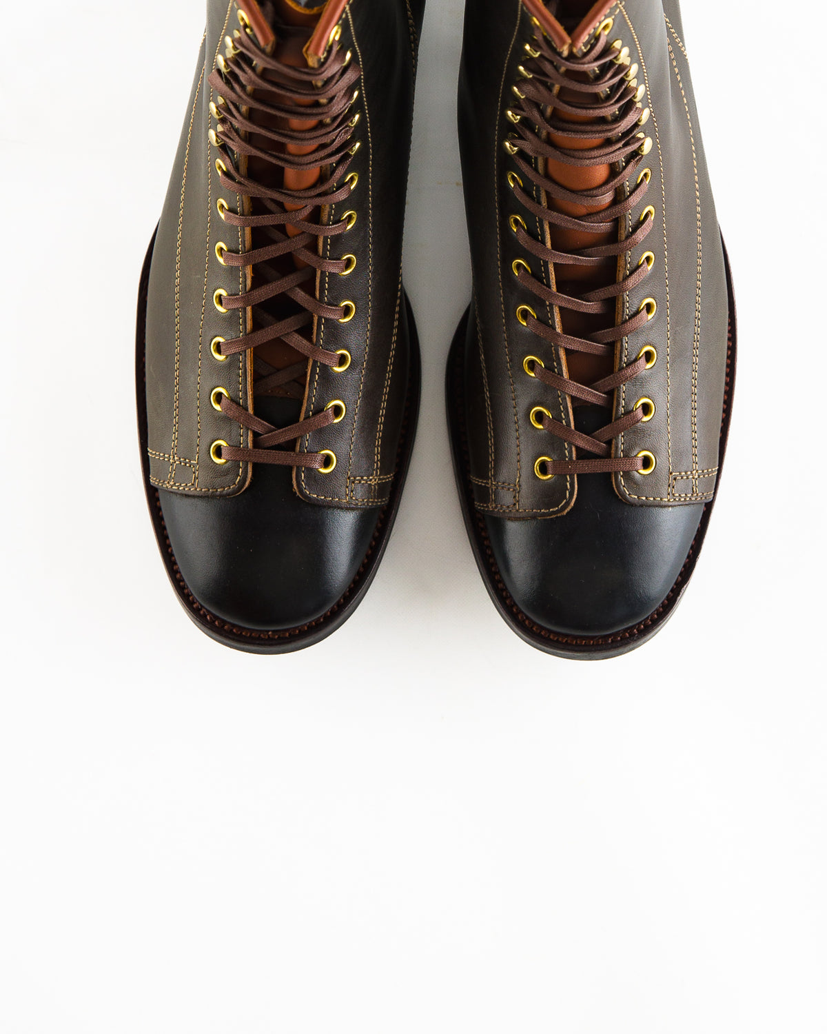 Clinch Boots Gary Boots - Dark Green Overdyed Horsebutt - CN-Wide Soft-Toe Last - Standard & Strange