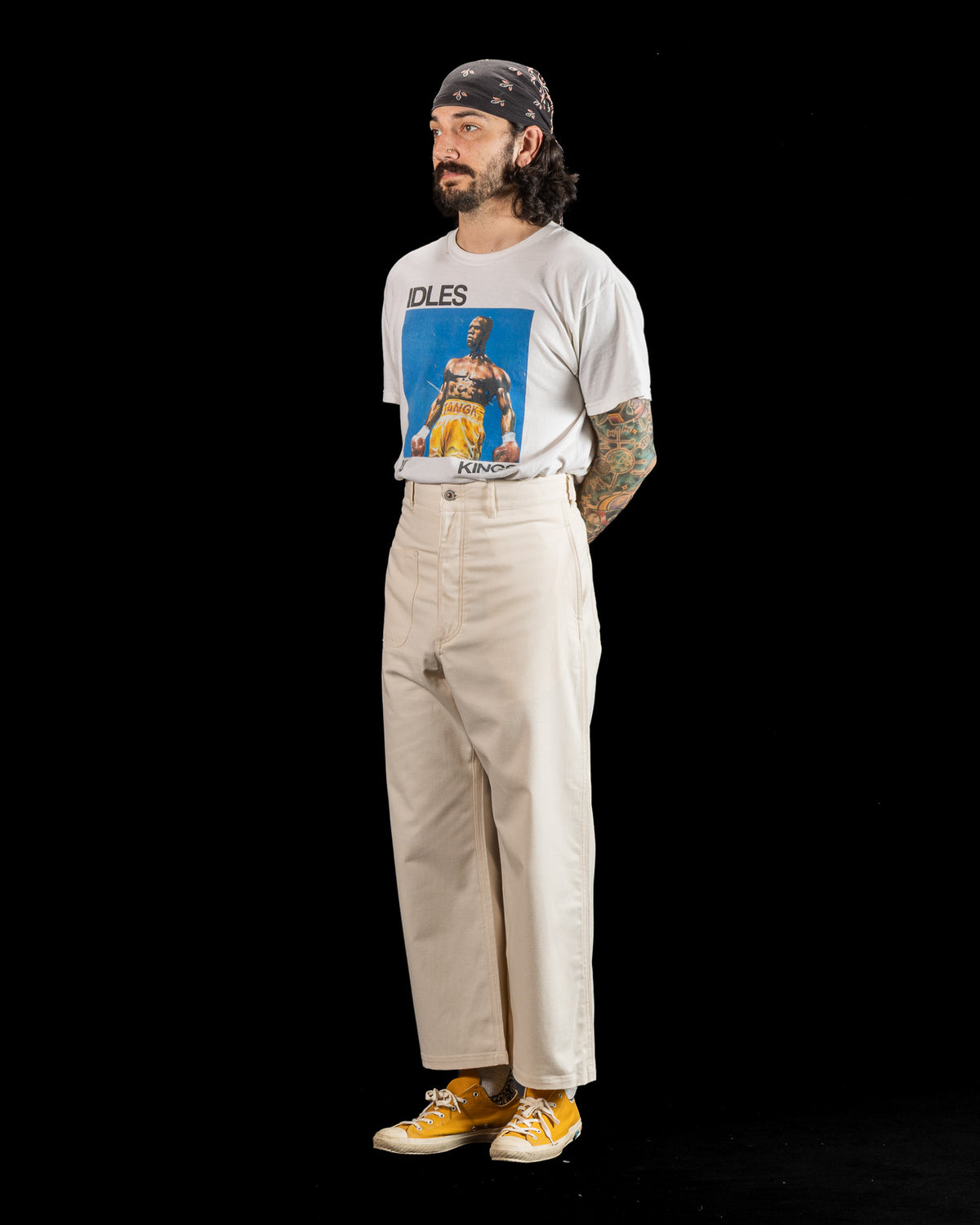 Clinch Boots BSC Uniform Split Jumpsuit Pants - Off White - Standard & Strange