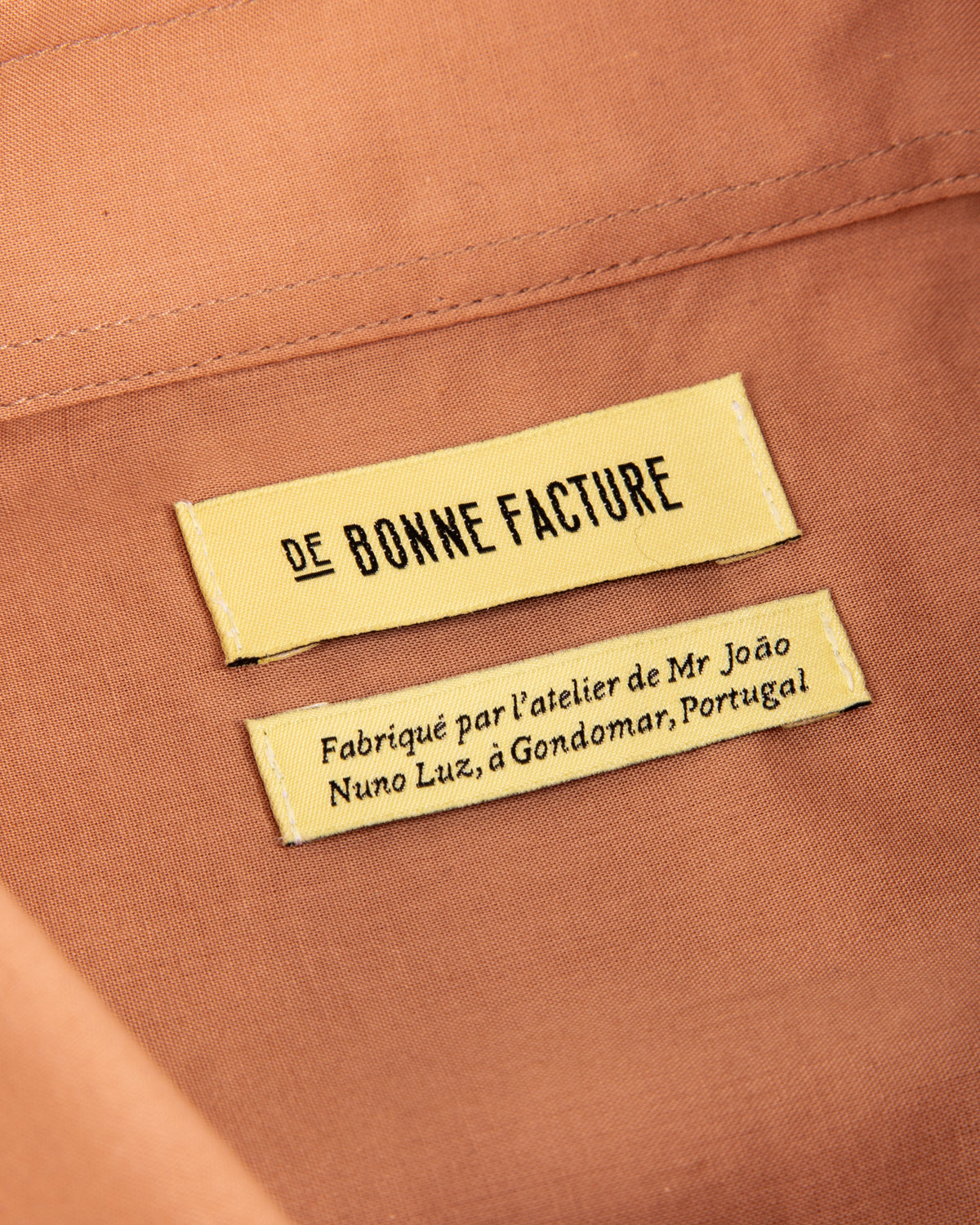 De Bonne Facture Artist Shirt - Rosewood Cotton - Standard & Strange