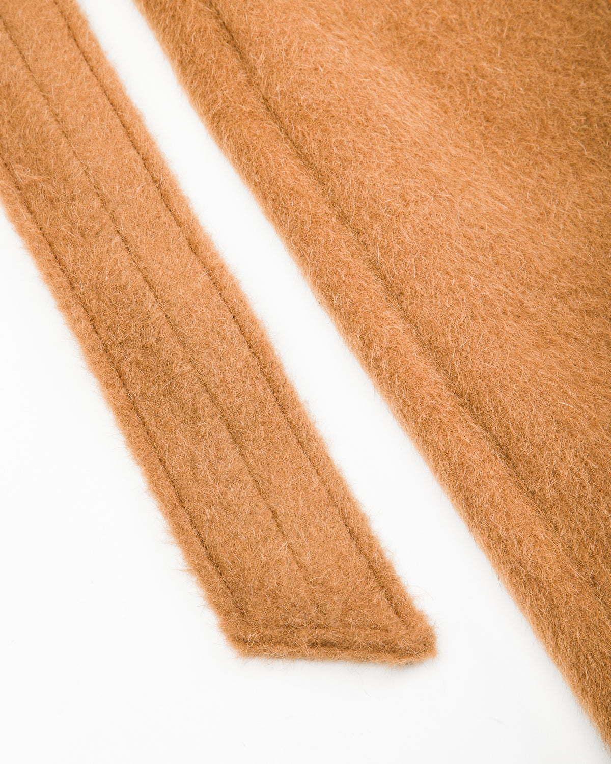 De Bonne Facture Grandad Coat - Pecan Alpaca - Standard & Strange