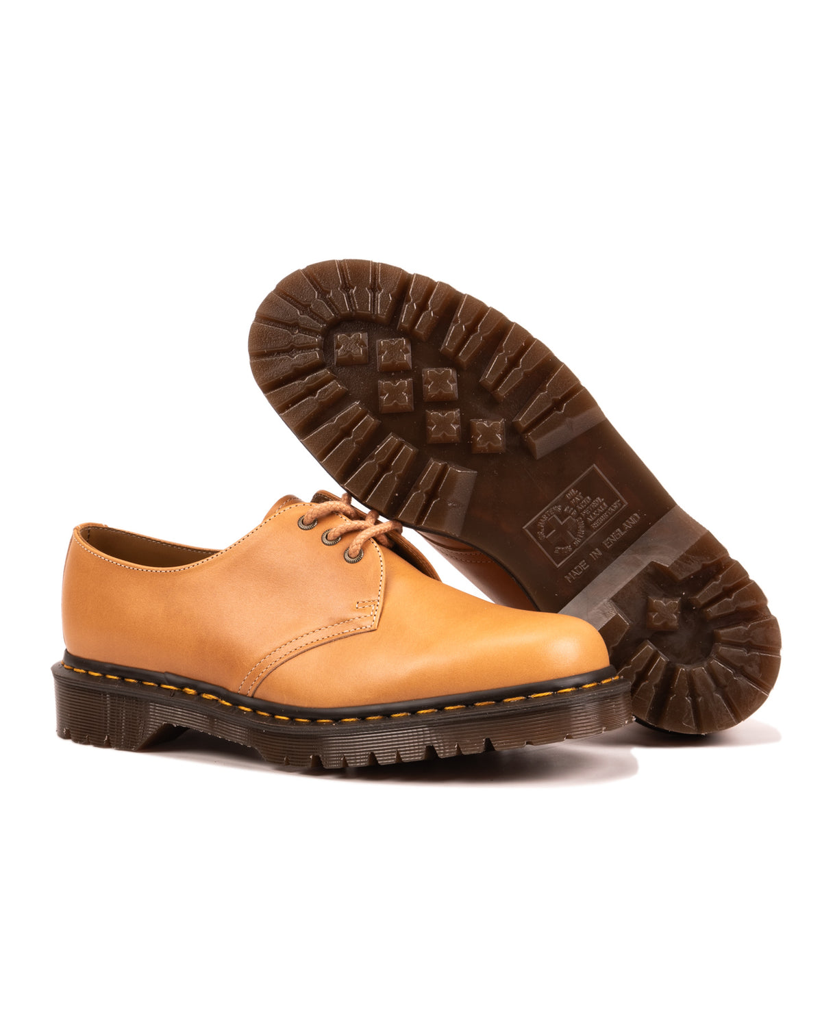 Dr. Martens 1461 Made in England 3-Eye Shoes - Veg Tan Luxe - Standard & Strange