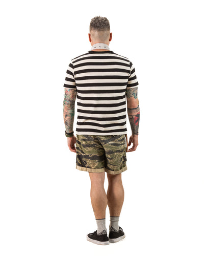 Freenote 13oz Shifter Tee - Natural/Black Stripe - Standard & Strange