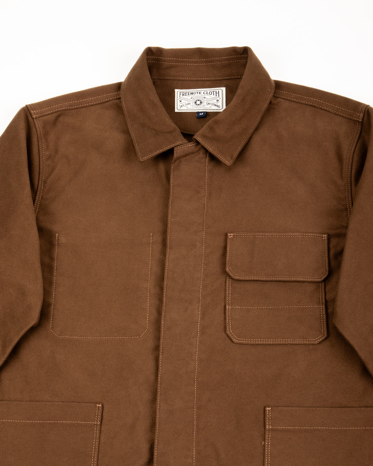 Freenote CC-1 Jacket - Brown Moleskin - Standard & Strange