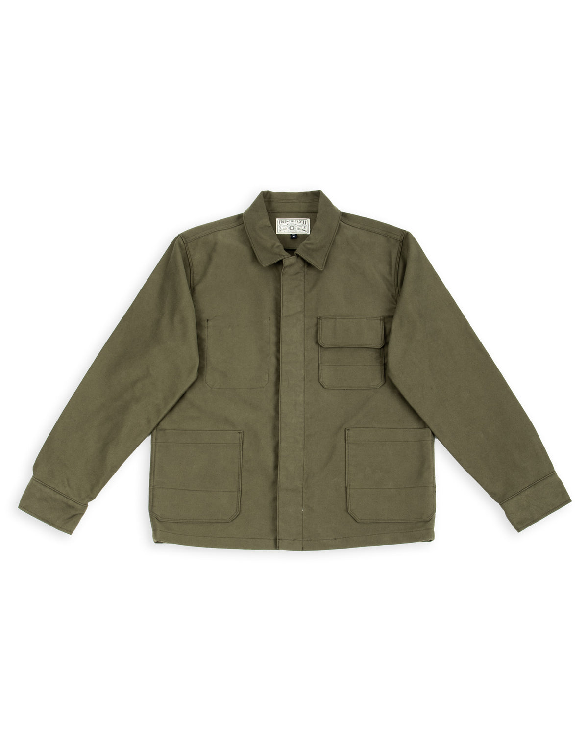 Freenote CC-1 Jacket - Olive Moleskin - Standard & Strange