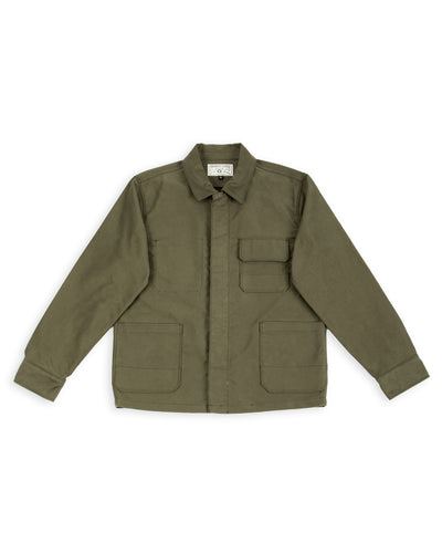 Freenote CC-1 Jacket - Olive Moleskin - Standard & Strange