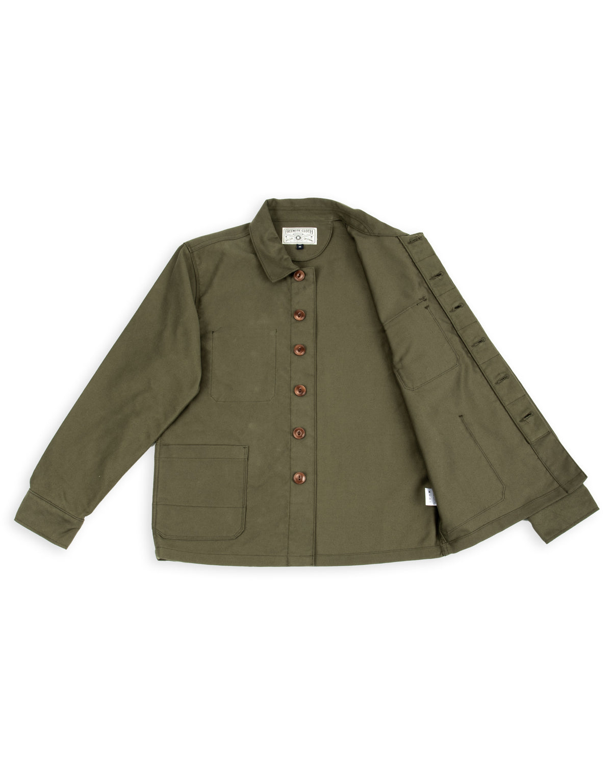 Freenote CC-1 Jacket - Olive Moleskin - Standard & Strange