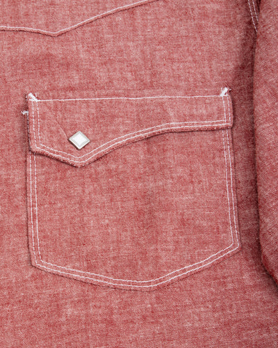 Freenote Calico Western Shirt - Dusty Red - Standard & Strange