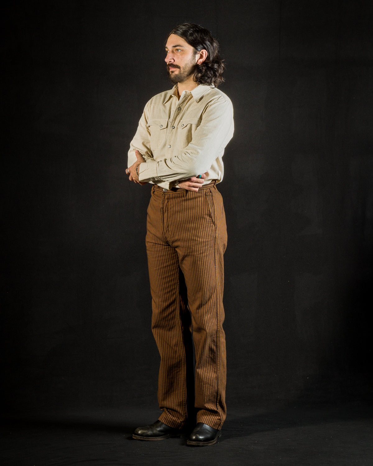 Freenote Calico Western Shirt - Sand - Standard & Strange