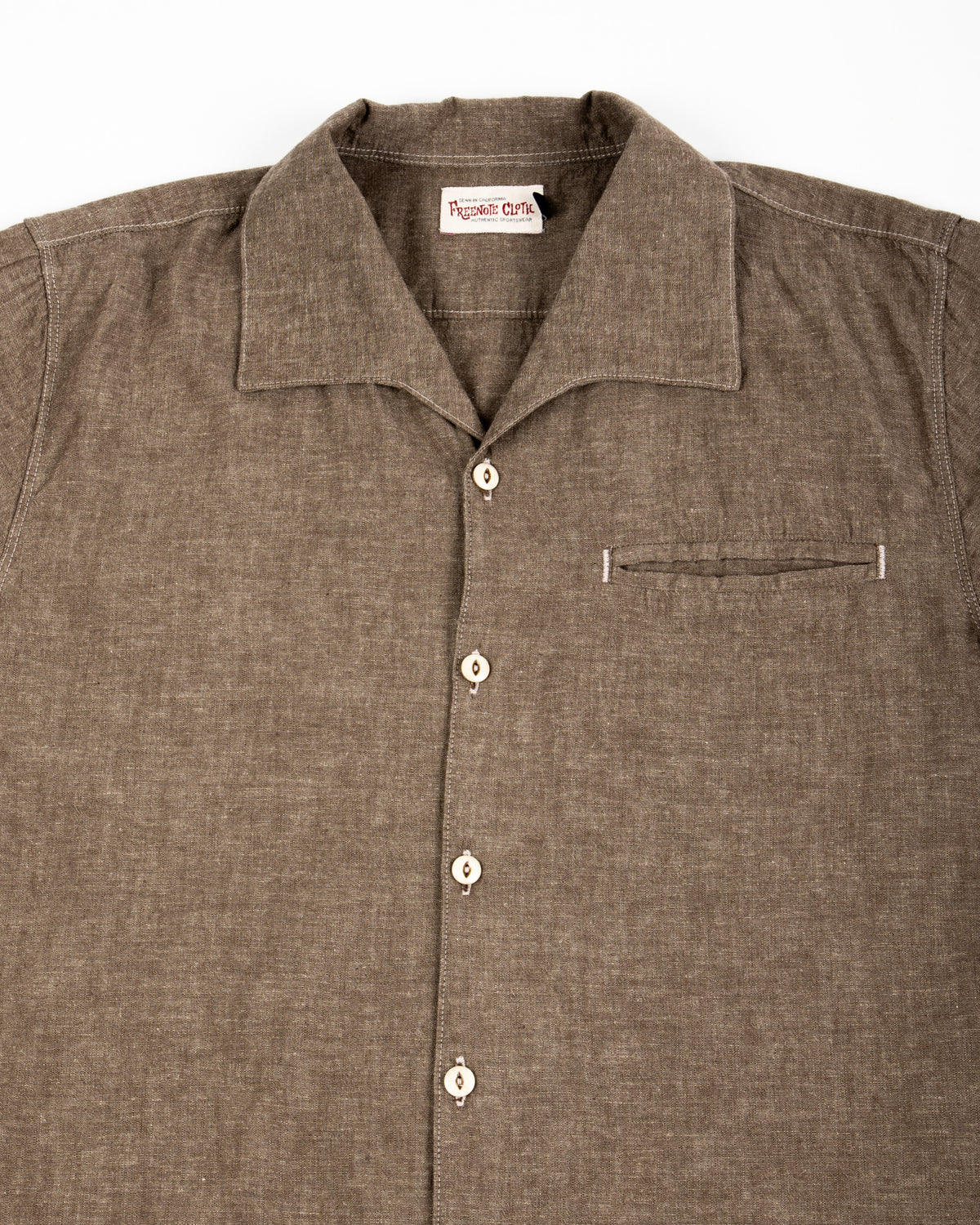 Freenote Cayucos S/S Shirt - Dusty Brown - Standard & Strange