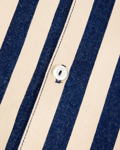 Freenote Dayton Shirt - Indigo Wide Stripe - Standard & Strange