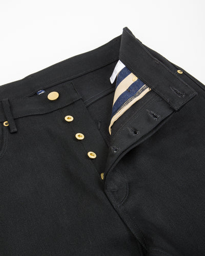 Freenote Modesto Straight Fit - 15.75oz Black/Black - Standard & Strange