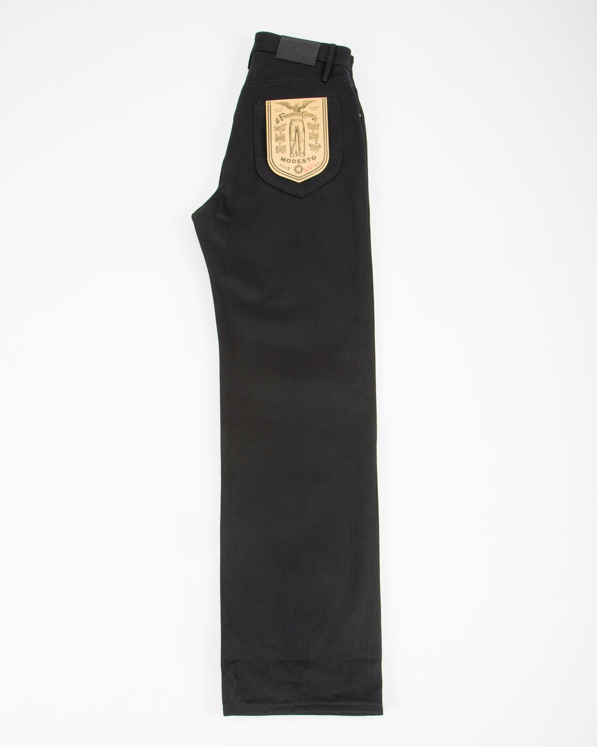 Freenote Modesto Straight Fit - 15.75oz Black/Black - Standard & Strange