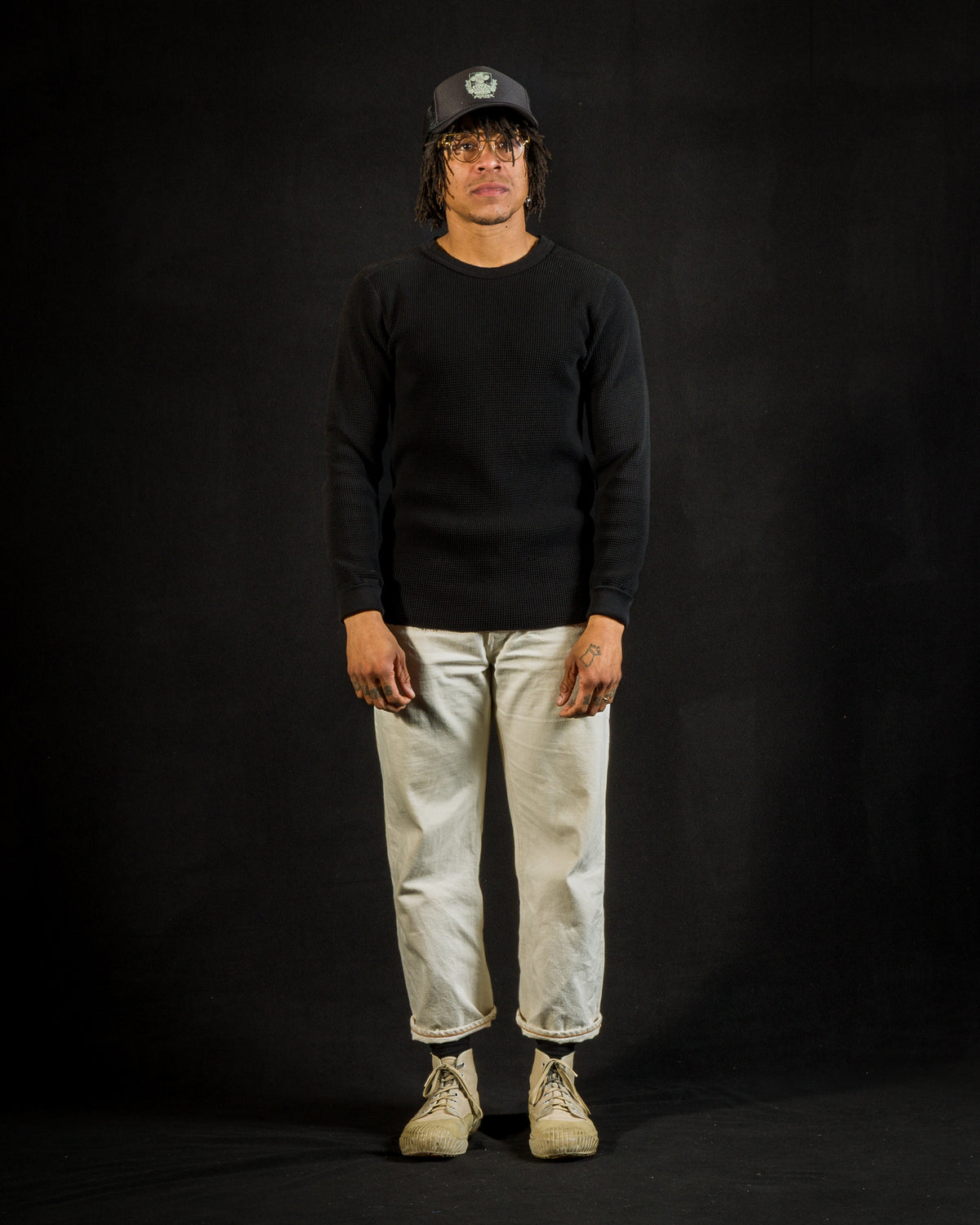 Freenote Thermal L/S - Black - Standard & Strange
