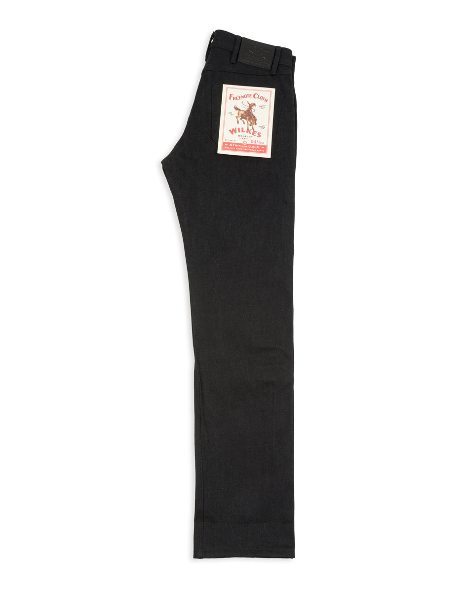 Freenote Wilkes Western - 14.25oz Black/Gray - Standard & Strange