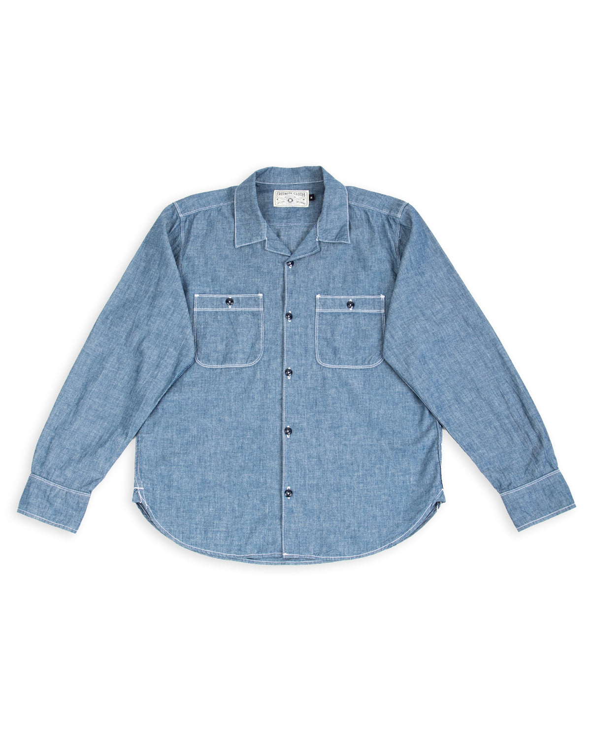 Freenote Dayton L/S Shirt - Chambray - Standard & Strange