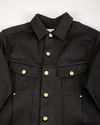 Freenote High Low Jacket - 15.75oz Black/Black - Standard & Strange