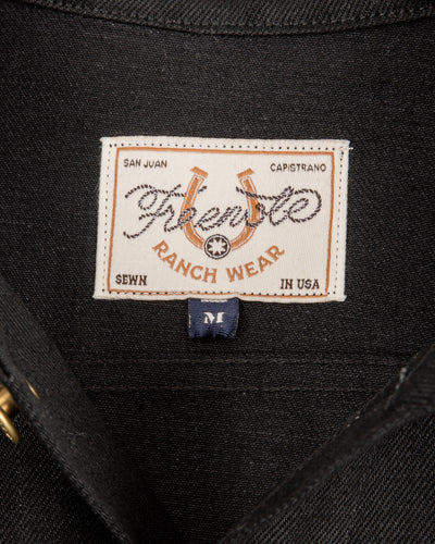 Freenote High Low Jacket - 15.75oz Black/Black - Standard & Strange