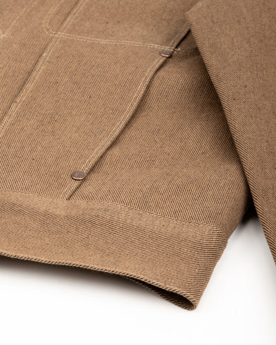 Freenote High Low Jacket - 15oz Light Brown Denim - Standard & Strange