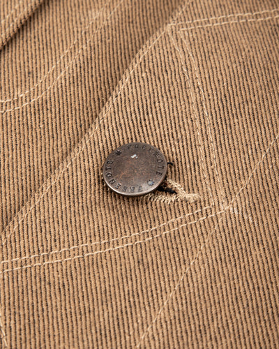 Freenote High Low Jacket - 15oz Light Brown Denim - Standard & Strange