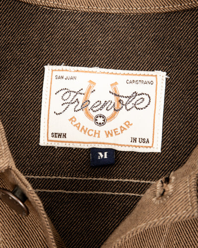 Freenote High Low Jacket - 15oz Light Brown Denim - Standard & Strange