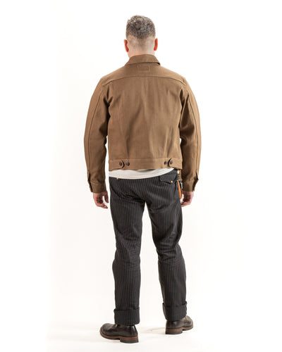 Freenote High Low Jacket - 15oz Light Brown Denim - Standard & Strange