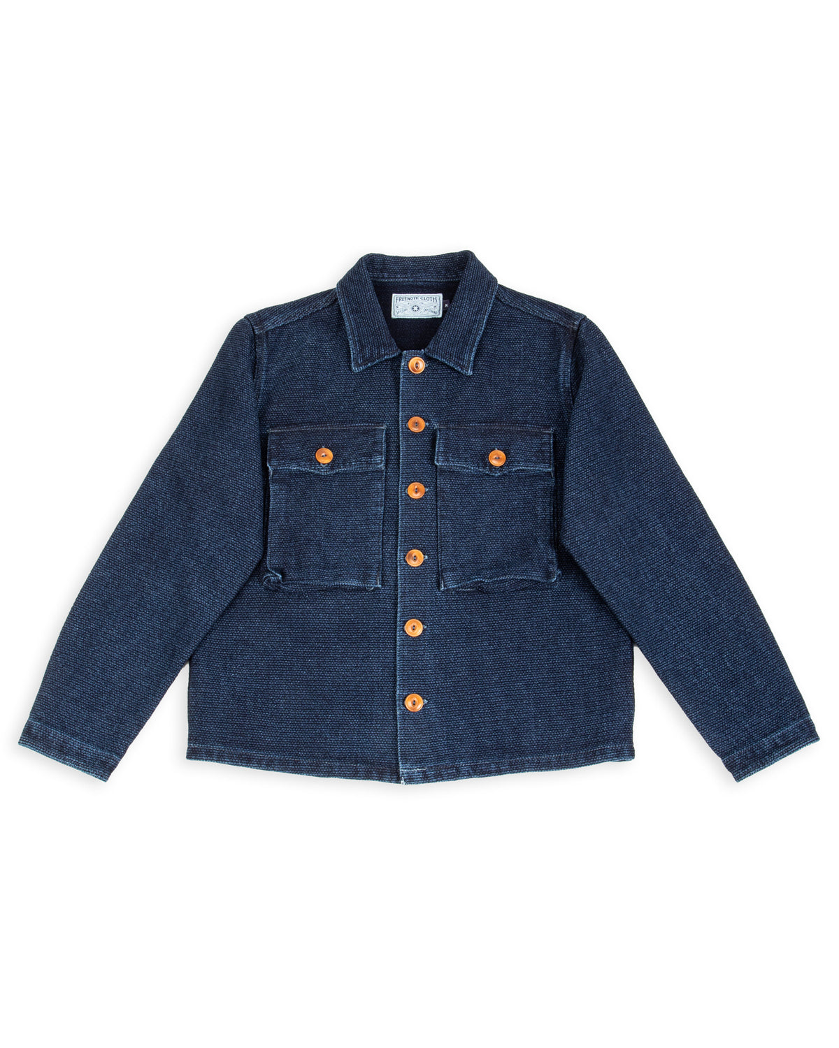 Freenote Midway CPO Shirt - Sashiko Single Rinsed - Standard & Strange