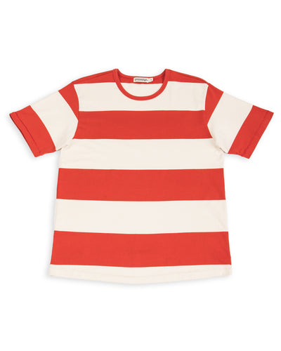 Freenote Mooch Tee S/S - Red Stripe - Standard & Strange