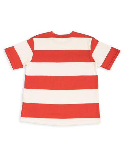 Freenote Mooch Tee S/S - Red Stripe - Standard & Strange