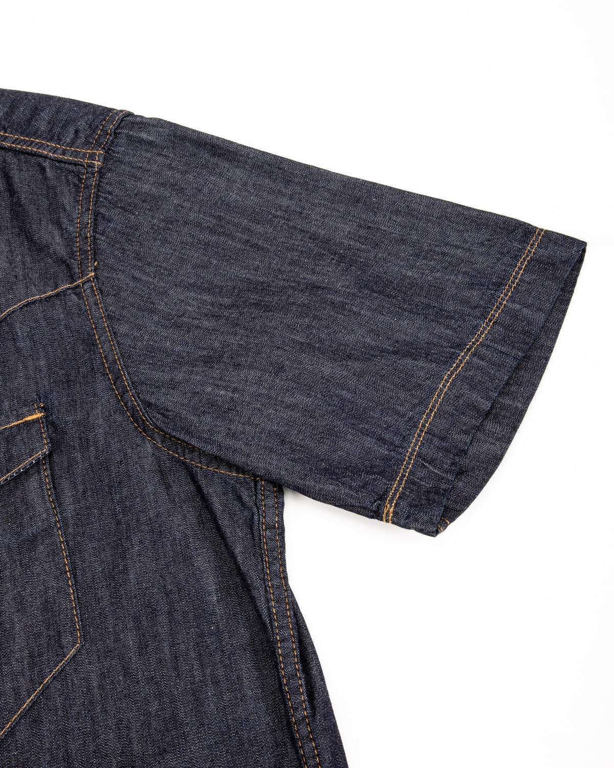 Freenote North Fork S/S Shirt - 6oz Rinsed Denim - Standard & Strange